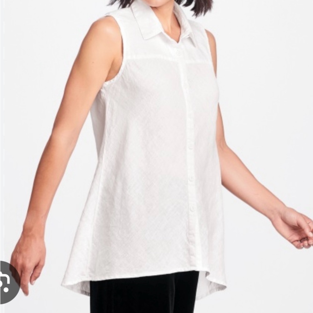 FLAX Skyline Linen Blouse